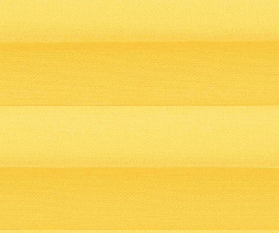 Plissee Alena gelb blickdicht/Sichtschutz/Sonnenschutz Satinstruktur PG0
