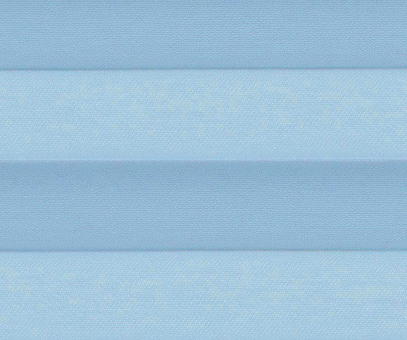 Plissee Loretta blau lichtdurchlässig blickdicht Sichtschutz Fenster PG1 | Plissee Rollo 106611 blau