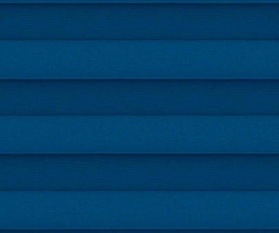 Plissee Donata blau Verdunkelung blickdicht/Sonnenschutz/Hitzeschutz Rückseite Perlmutt PG3| Fenster Plissee 200253 blau Schlafzimmer