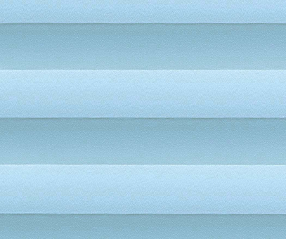 Plissee Rollo blau lichtdurchlässig/blickdicht/Sichtschutz Sonnenschutz Kreppstruktur PG0 | Plissee auf Maß 203300 blau
