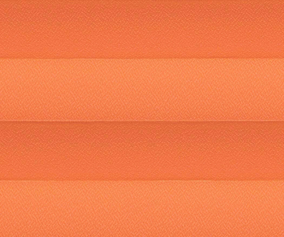 Plissee Loretta orange lichtdurchlässig blickdicht/Sichtschutz/Sonnenschutz Kreppstruktur PG1