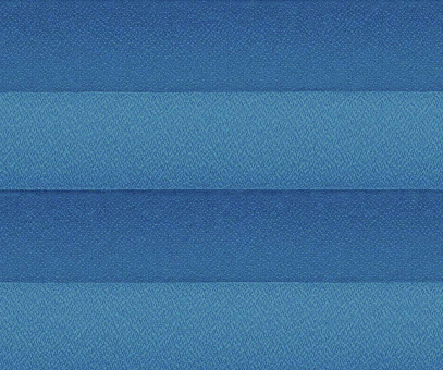 Plissee Loretta fernblau lichtdurchlässig blickdicht/Sichtschutz/Sonnenschutz Kreppstruktur PG1 | Plissee auf Maß 204311 fernblau