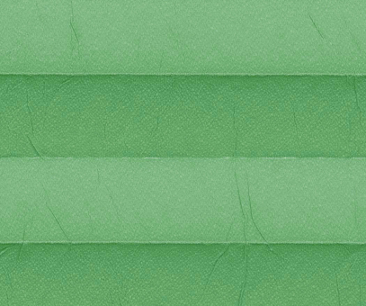 Plissee Loretta grün, lichtdurchlässig/blickdicht, Sichtschutz, Sonnenschutz, Crush Optik, PG1