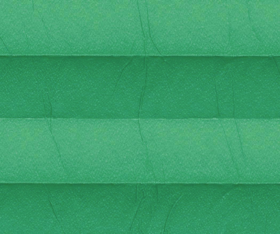 Plissee Loretta grün lichtdurchlässig blickdicht/Sicht-/Sonnenschutz Crush Optik PG1