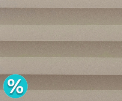 Fenster Plissee Ella Economy%, beige, lichtdurchlässig, Sichtschutz, PGE