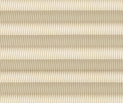 Plissee Isabella sandbeige lichtdurchlässig blickdicht/Sicht-/Sonnenschutz Linien Dekor PG2| Fenster Plissee 302252 Muster sandbeige