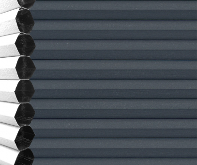 Wabenplissee Vanessa anthrazit Verdunkelung Wärme-/Hitzeschutz isolierend, PG4