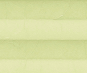 Plissee Loretta grün lichtdurchlässig blickdicht/Sicht-/Sonnenschutz Crush Optik, PG1