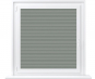 Plissee Loretta grau lichtdurchlässig blickdicht Sichtschutz Fenster PG1