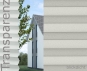 Plissee Donata grau Verdunkelung blickdicht/Sonnenschutz/Hitzeschutz Rückseite Perlmutt PG3