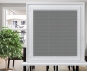 Plissee Isabella graphit lichtdurchlässig blickdicht/Sicht-/Sonnenschutz, Crush Optik, PG2